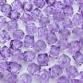 200pcs 10mm Acrylic Cube Faceted Beads Colorful Square Plastic Spacer Beads by LIMAOLLY