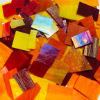 Stained Glass Scraps Sheets, Mosaic Tiles - Image 2