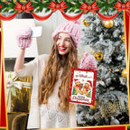 Kolldenn 48 Pcs Christmas Gingerbread Party Favors Bags Christmas Goodie Gift - Image 5