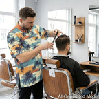 Professional Grooming Smock Unisex, Water Resistant Anti-Static | Hairdresser - Image 2