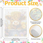 Cow Paint by Numbers for Adult, Highland Cow Paint by Numbers Kit for Adults - Image 3
