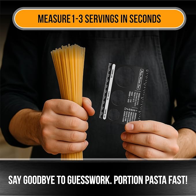 Pasta Measurer Tool – Stainless Steel Kitchen Gadget - Image 4