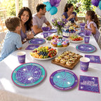 168Pcs Purple Spider Birthday Party Decorations - Image 5