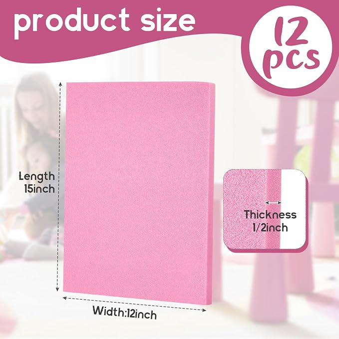 Frienda 12 Pcs Foam Board Bulk XPS Foam Sheet Panel - Image 2