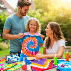 Tie Dye Kit, 24 Colours Fabric Tyedyedye Kit | Non-Toxic, - Image 5
