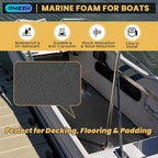 Sponge Neoprene with Adhesive Foam Rubber Sheet, 1/4" T x 12" W x 54" L - Image 4