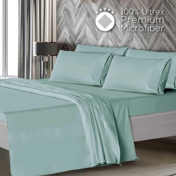 Mueller Luxury 6 Piece Queen Sheet Set - Image 3