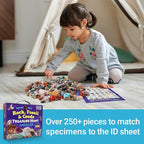 DANCING BEAR Rock, Mineral & Geodes Treasure Hunt Activity Kit Real Shark Teeth - Image 7
