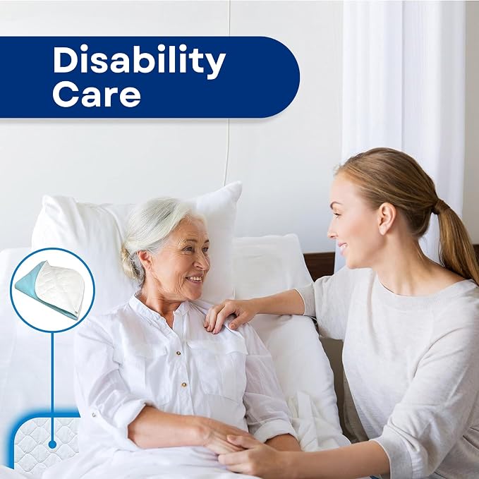 RMS Ultra Soft 4-Layer Washable and Reusable Incontinence Bed Pad - Image 5
