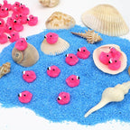 50pcs Mini Resin Flamingo Ducks, Tiny Flamingo Figurines to Hide, Miniature - Image 2