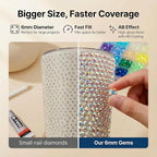 2000PCS 6MM 24 Colors Rhinestones - Image 3