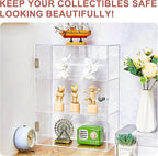 3 Shelf Acrylic Lockable Display Case - Image 6