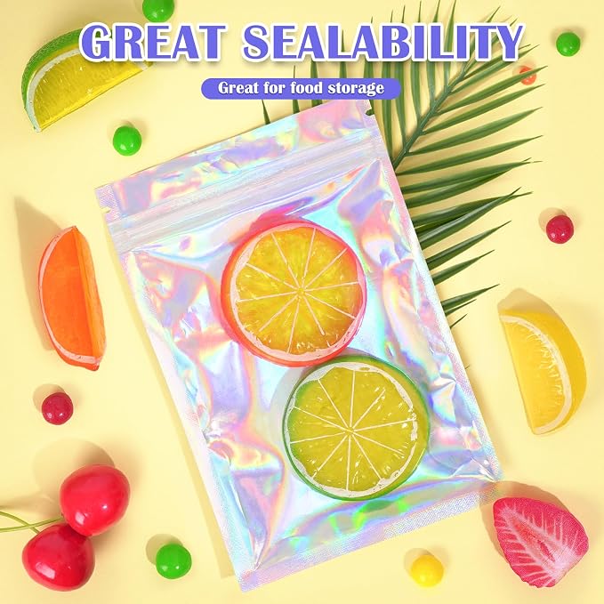 Jetmore 100 Pcs Smell Proof Bag, Mylar Bags - Image 3