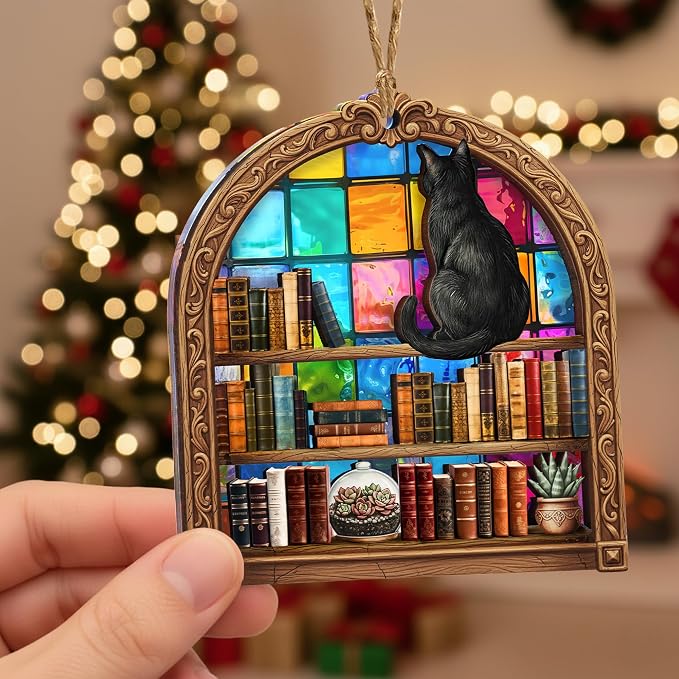 Book Lovers Gifts Book Ornament, Teacher Gifts - Image 4