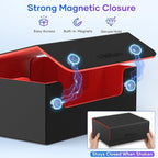 Mlikero Card Deck Case for Trading Cards 1800+, Trading Card Storage Box Fits - Image 5