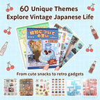 Tmtains 1000+Pcs Japanese Sticker Book - Image 4