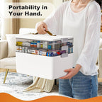 MOPUP 3-Tier Medicine Craft, Organizer Storage, Portable Latch Bin - Image 6