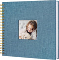 8 x 8 Inch Scrapbook Photo Album, Hardcover Kraft White Pages Arch Window Photo by Sprsthai
