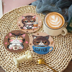 Clendo 8 PCS Diamond Art Coasters - Image 4