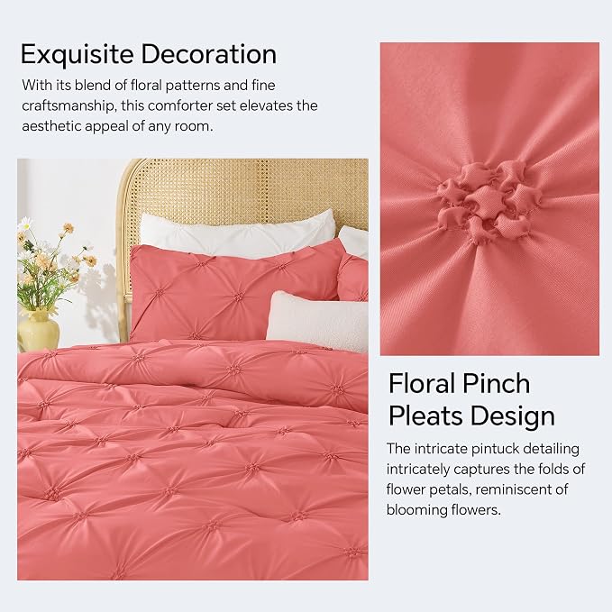 BEDELITE Coral Queen Comforter Set - Image 4