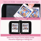 Mini Trading Card Binder Album, 1 Pocket Card Binder - Image 4