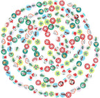 100pcs 10MM Mixed Christmas Beads Polymer Clay Spacer Beads - Image 3