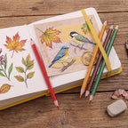 Prudiut Hardcover Pocket Sketchbook, 98lb/160gsm Heavyweight Tiny Sketch Book - Image 5