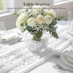 DomeStar White Fake Ice Rocks, Fish Tanks Decor Table Scatter DIY Craft Supplies - Image 4