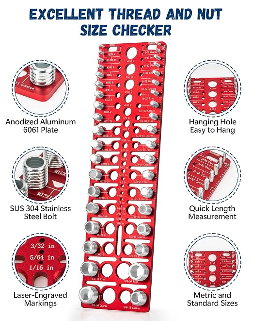 57 Nut and Bolt Thread Checker - Image 5