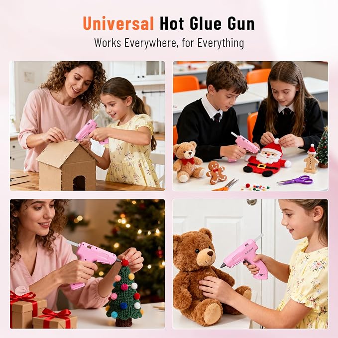 Katerk 3.7V Cordless Hot Glue Gun Kit - Image 7