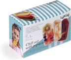 Lékué Set of 4 Large Stackable Popsicle Molds + Sticks & Lids | Homemade - Image 5