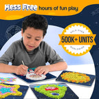 jackinthebox Poke Poke Art for Kids – Space Theme, Flower Pressing Kits - Image 2