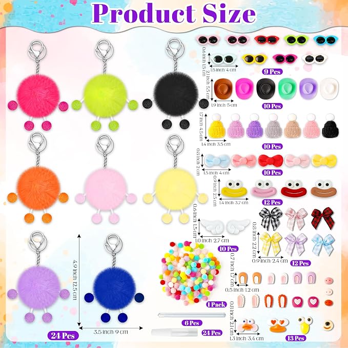 BeYumi DIY Plush Keychain Crafts - Image 2