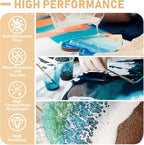 Puduo Epoxy Resin Kit 1.1Gallon，Newly Formulated Crystal Clear Epoxy - Image 4