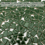 200g Ceramic Mosaic Tiles for Crafts, Irregular Stained Ceramic 0.2"x0.8" - Image 5