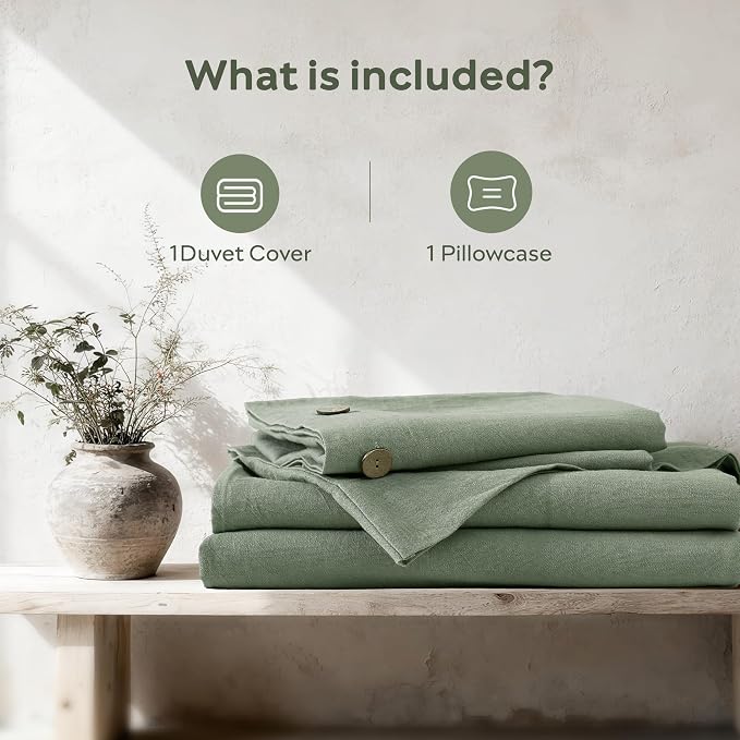 JELLYMONI Cotton Duvet Cover Twin Size - Image 7