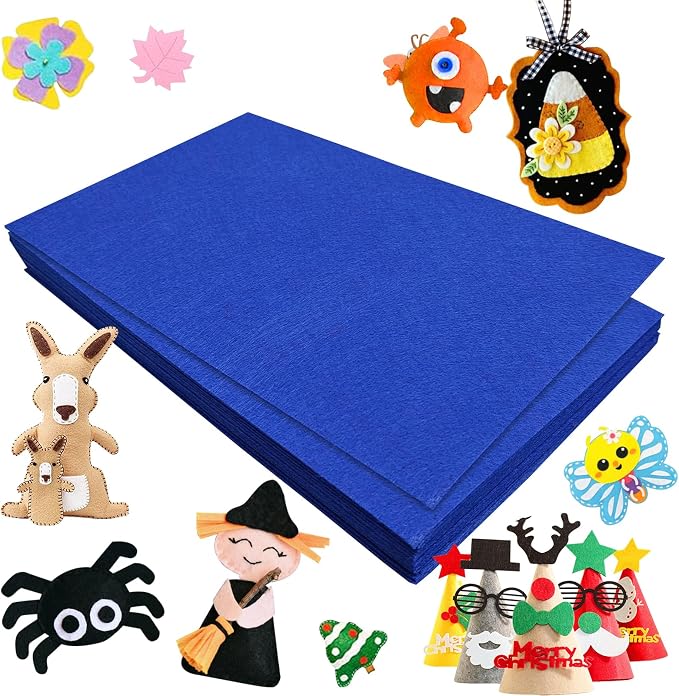 Jtnohx Felt for Crafts, Craft Felt Square for Sewing - Image 4