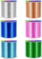 Mandala Crafts 13 GA Pink Green Blue Assorted Anodized Aluminum Craft Wire | - Image 2
