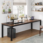 Tribesigns 78.7 Inches Extra Long Computer Desk 2 Person Desk, Double Long Desk - Image 4