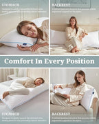 YZ HOME Long Body Pillow for Adults - Image 5