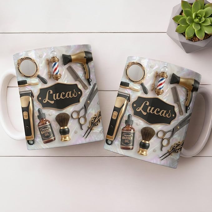 Personalized Hairstylist Mug, Unique Hairdresser Gifts - Image 7