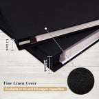 potricher Large Photo Album Self Adhesive 3x5 4x6 5x7 8x10 10x12 Pictures Linen - Image 5