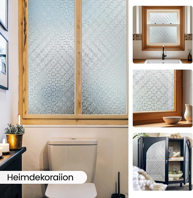 3D Stained Glass Window Film, Decorative Window Privacy Film - Image 7