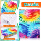 Tenceur 50 Pcs Mini Tie Dye Notepads Pastel Notebooks Small Multicolor Style - Image 2