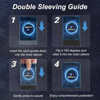 1000 Pack Card Sleeves, 500 Matte Trading Card Sleeve and 500 Inner Sleeves - Image 6