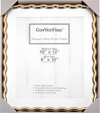 Gold 10x12'' Heavy-Duty Zinc Alloy Picture Frames - Image 8