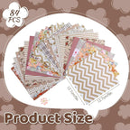 84 Pcs 5 inch Vintage Rose Quilting Fabric Square Bundle, Precuts Charm Packs - Image 2