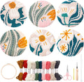 Myfelicity Punch Needle Kit, 6-Piece Set-Punch Needle Coaster Kit, by Myfelicityembroiderykit