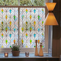 3D Stained Glass Window Film, Decorative Window Privacy Film by ADDHERES