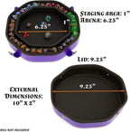 CASEMATIX Dice Tray and Dice Storage Case - Image 9